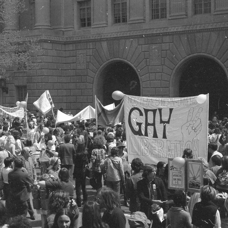 cover art for Episode 418: The Stonewall Riots, the Origin of Pride
