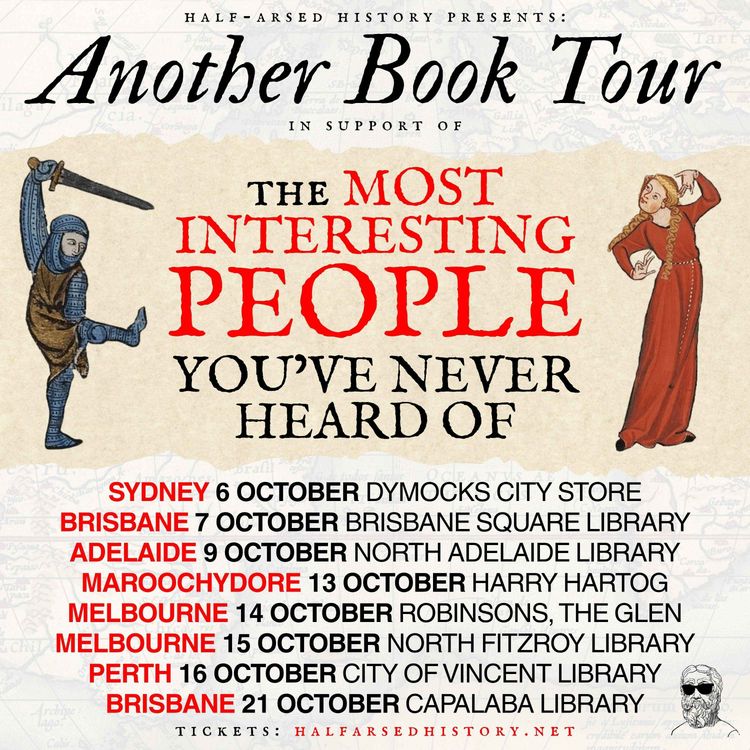 cover art for Update: Brisbane and Maroochydore Tickets, Date Change, Sorry for Lack of Episodes