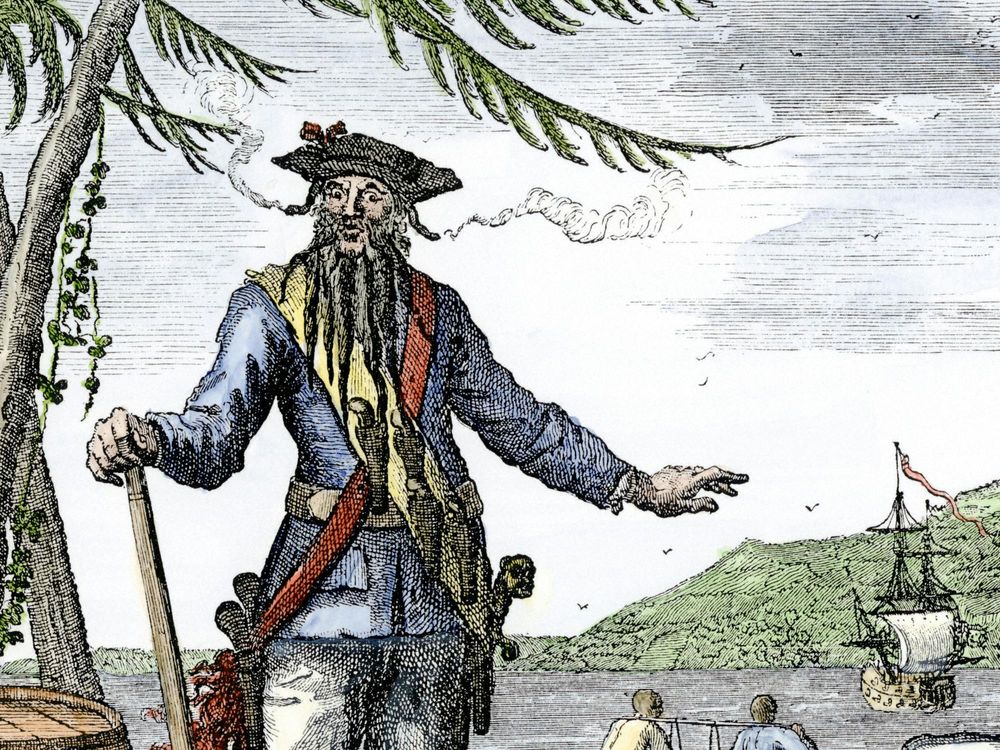 cover art for Episode 274: Edward “Blackbeard” Teach, the Fearsome Pirate