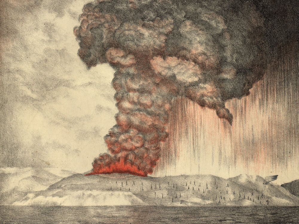 cover art for Episode 270: The Eruptions of Mount Tambora and Krakatoa