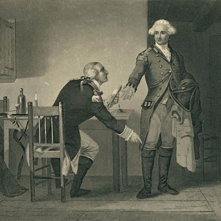 cover art for Episode 228: Benedict Arnold, Traitor to America