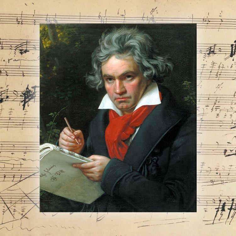 cover art for Episode 194: Ludwig van Beethoven, the Musical Innovator