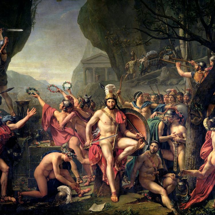 cover art for Episode 185: The Battle of Thermopylae