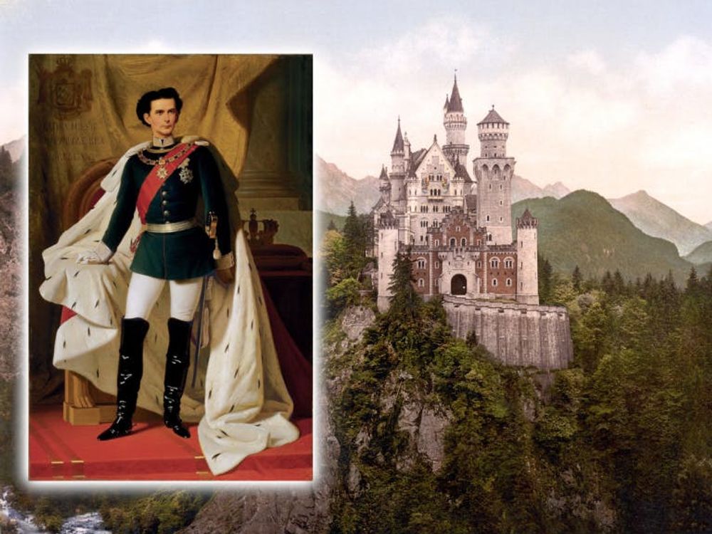 cover art for Episode 136: King Ludwig II, the Fairytale King
