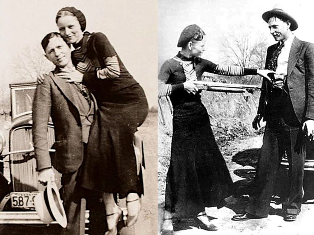 cover art for Episode 119: Bonnie and Clyde, the Bank-Robbing Couple