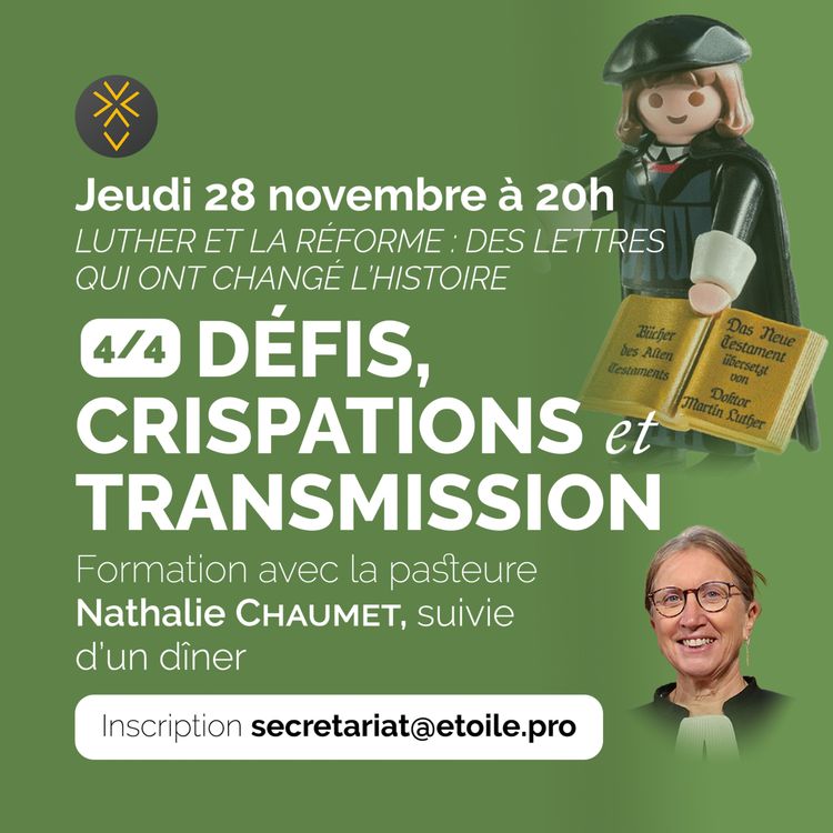cover art for Défis, crispations et transmission | Luther et la Réforme, des lettres qui ont changé l'histoire