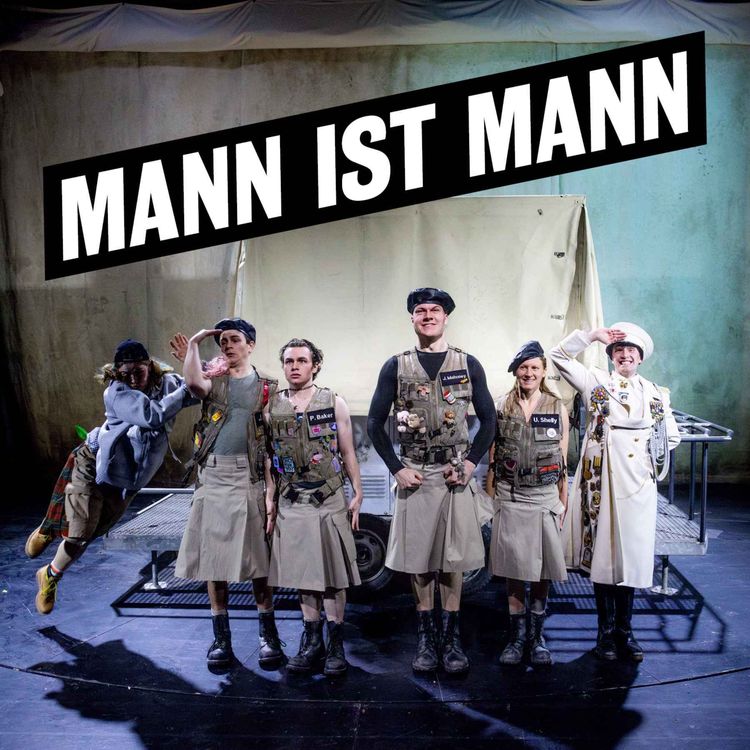 cover art for Audioeinführung "Mann ist Mann"