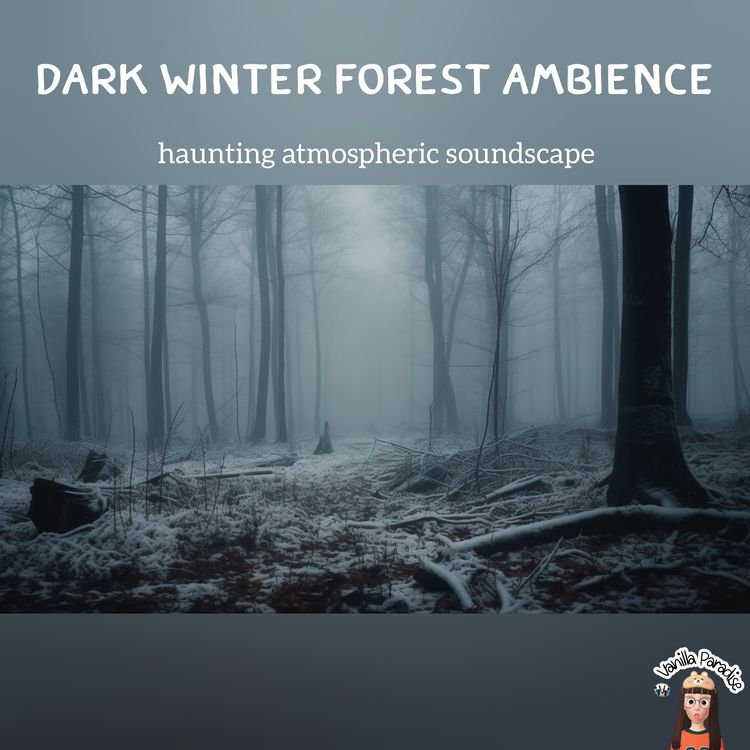 cover art for 🎧​Dark winter forest ambience