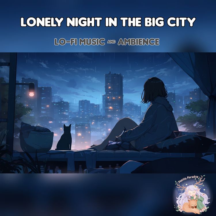 cover art for 🎧[Play list] Lonely night in the big city🌃 Lo-fi music & ambience