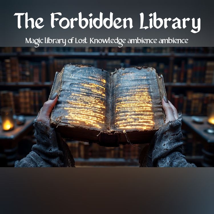 cover art for 🎧The Forbidden Library : Unsealing the secret tomes | Magic library of Lost Knowledge ambience