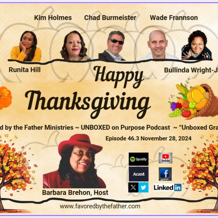 cover art for UNBOXED GRATITUDE