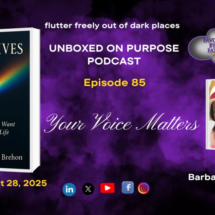 cover art for UNBOXED on PURPOSE: Your Voice Matters