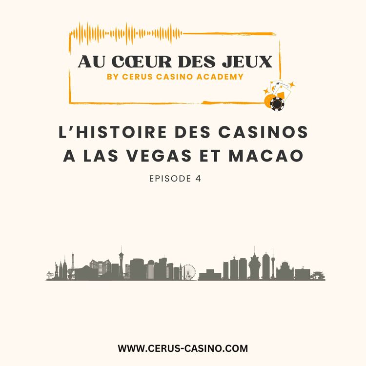 cover art for L'histoire des casinos à Las Vegas et Macao