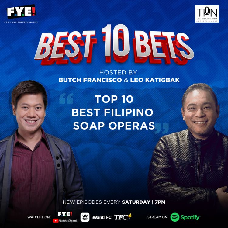 cover art for Episode 14: 10 Best Filipino TV Soap Operas