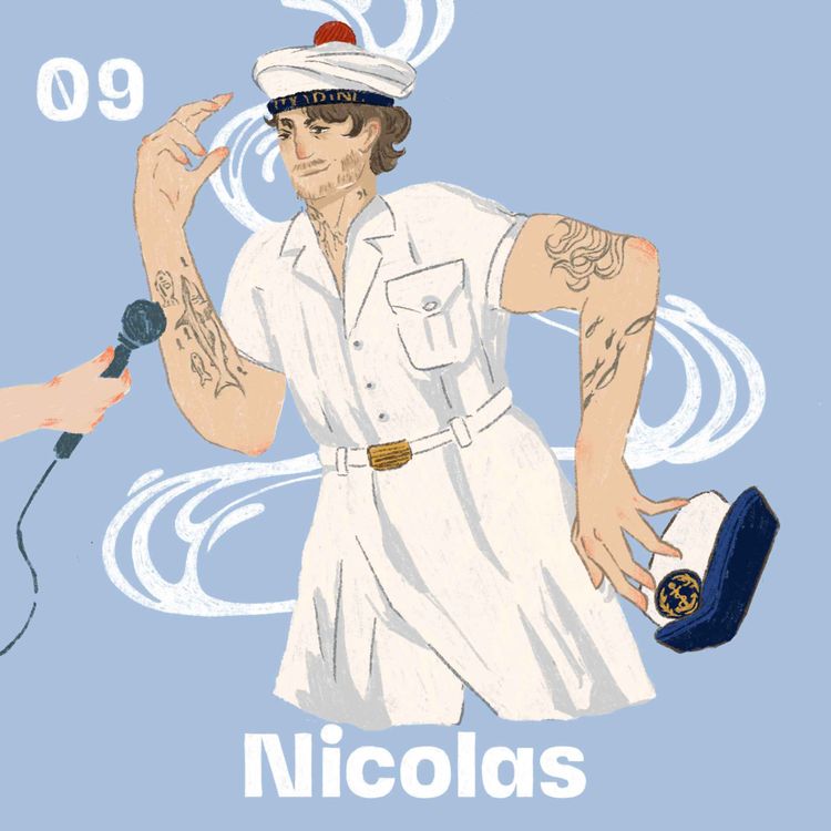 cover art for Épisode 9 : Nicolas, garde armé 🏳️‍⚧️