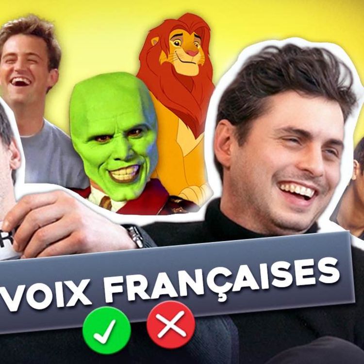 cover art for LES VOIX LÉGENDAIRES DU DOUBLAGE ! (Jim Carrey, Timothée Chalamet, Chandler, Simba...)