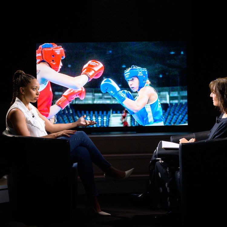 cover art for Estelle Mossely, boxeuse française, championne olympique