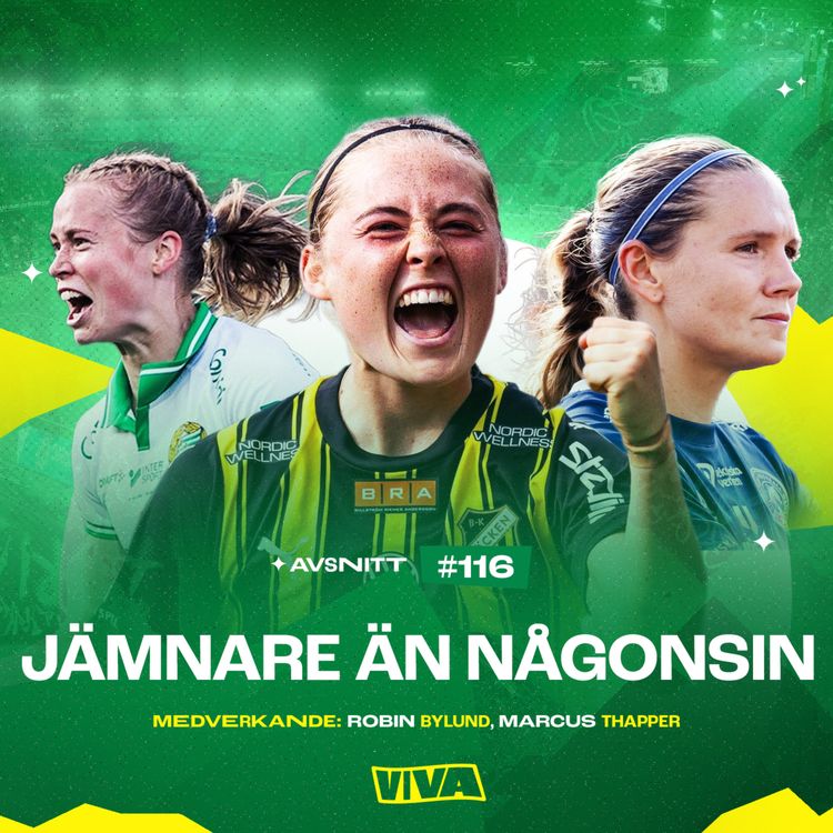 cover art for 116. Jämnare än någonsin