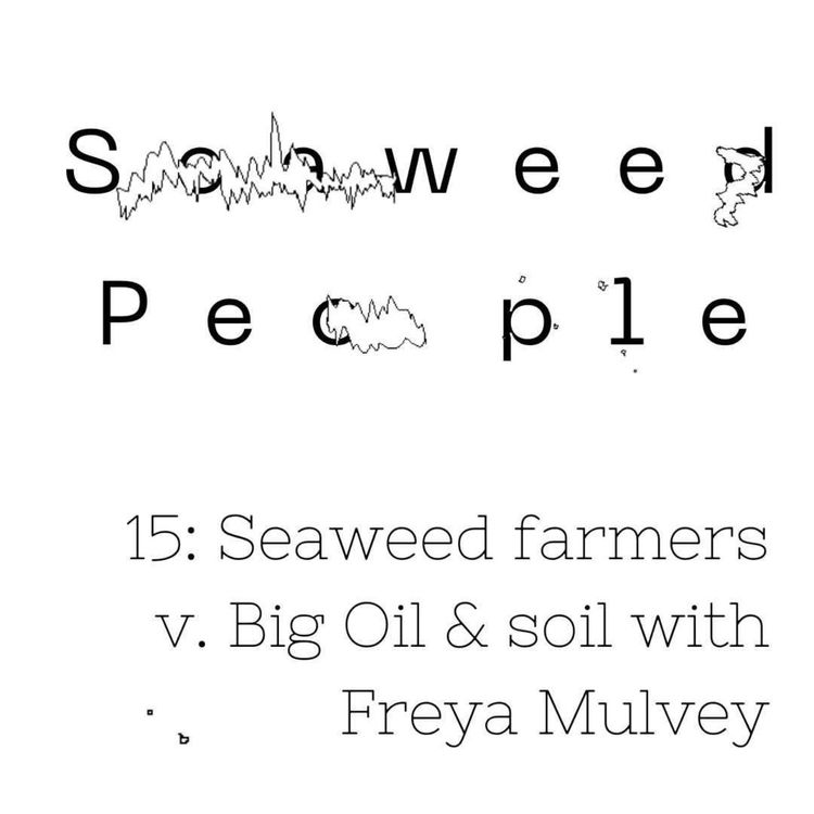 cover art for Seaweed farmers v. Big Oil & soil with Freya Mulvey