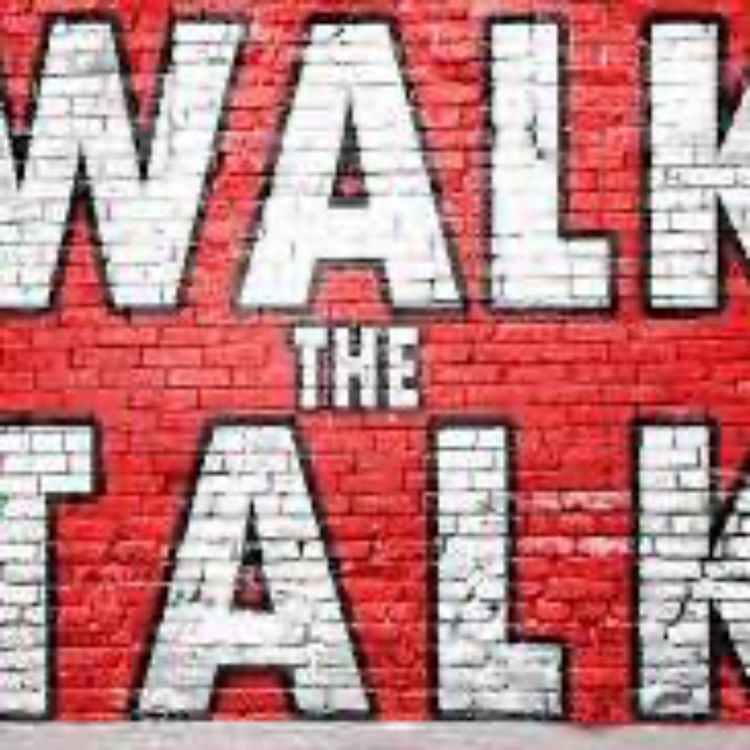 cover art for The talk vs the walk Matthew 22:1-12, James 1:22-25