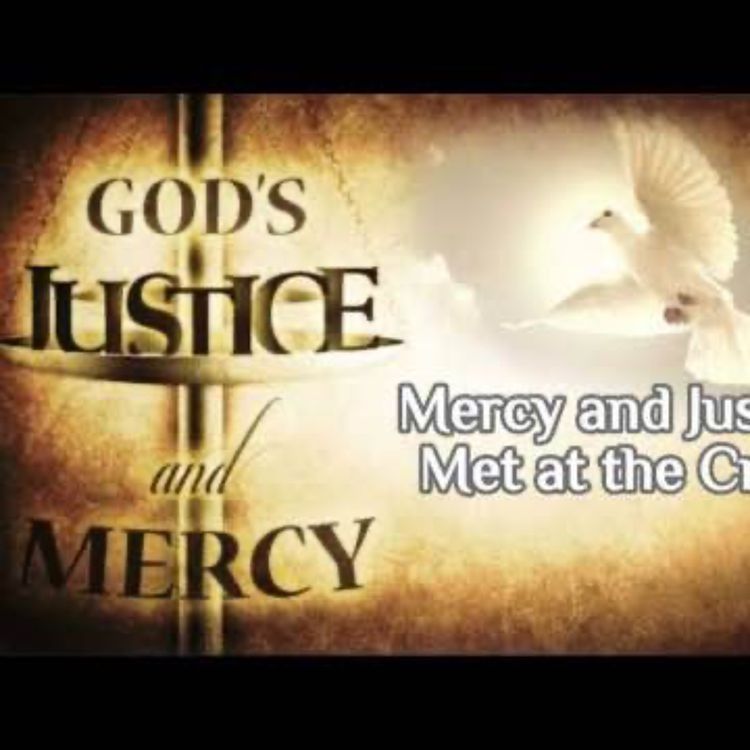 cover art for The cross: justice meets mercy Romans 3:21-26, Luke 23, & 2 Corinthians 5:21