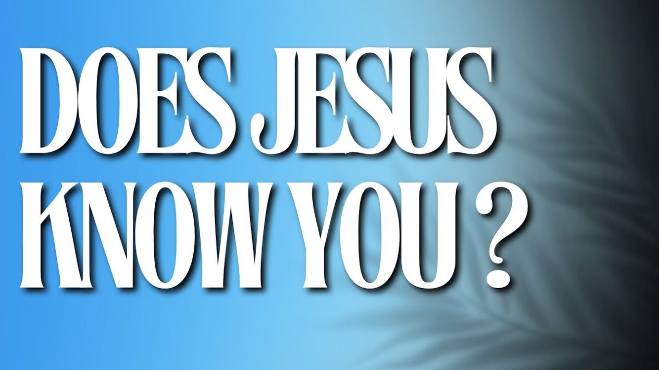 cover art for Knowing Jesus or merely knowing about Him: 2 Confessions Matthew 7:21-23