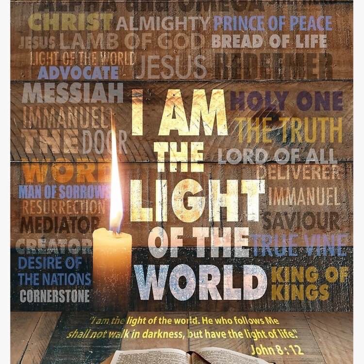 cover art for I am the Light of the World John 8:12