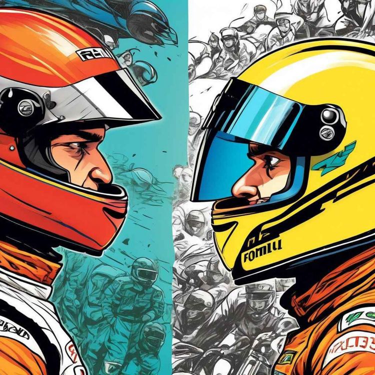 cover art for Thou dost Prost-test too much: Famous F1 Rivalries