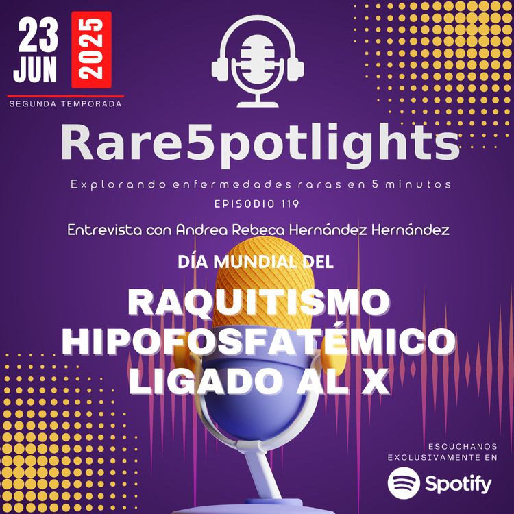cover art for 23 de junio, día mundial del raquitismo hipofosfatémico ligado al X