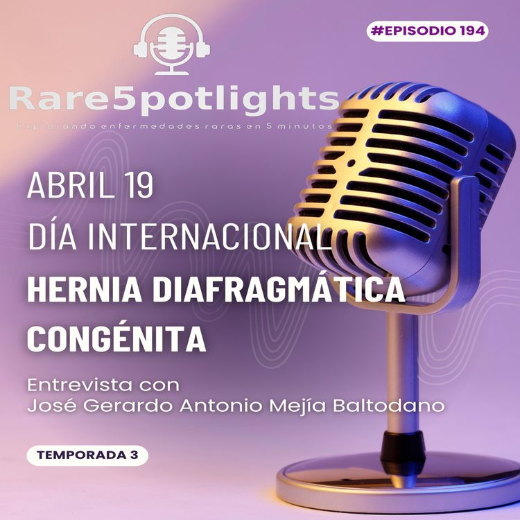 cover art for 19 de abril, día internacional de la hernia diafragmática congénita