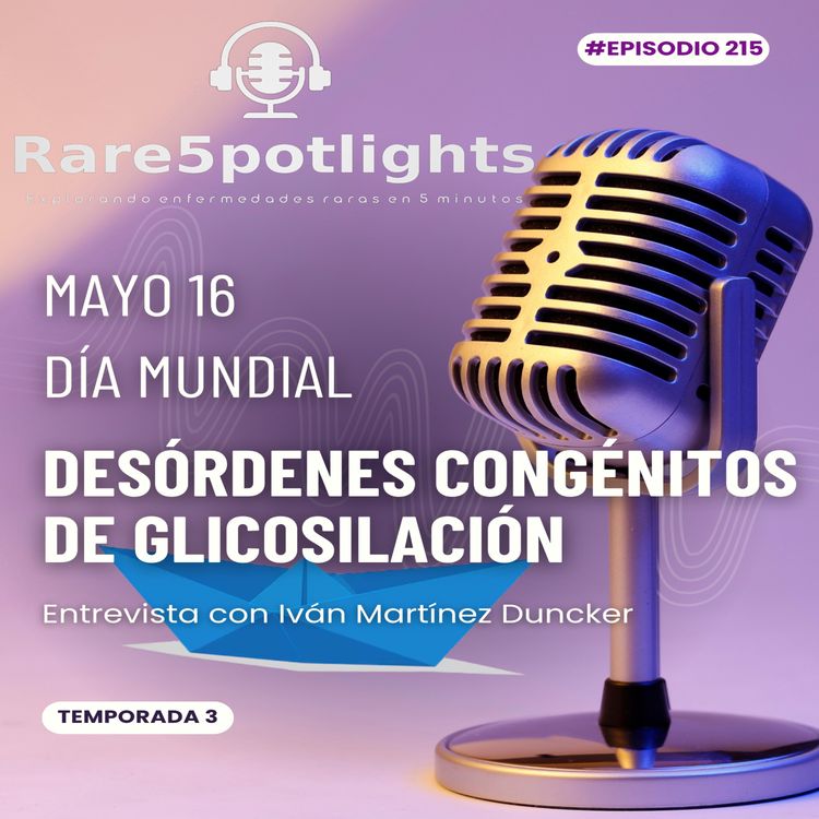cover art for 16 de mayo, día mundial de los desórdenes congénitos de la glicosilación