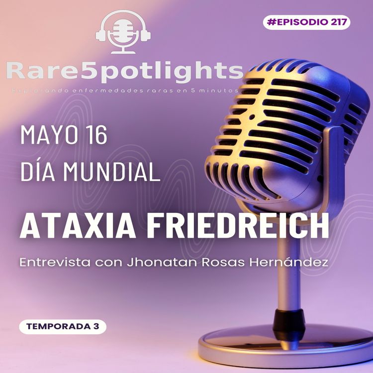cover art for 16 de mayo, día mundial de la ataxia Friedreich (tercer sábado de mayo)