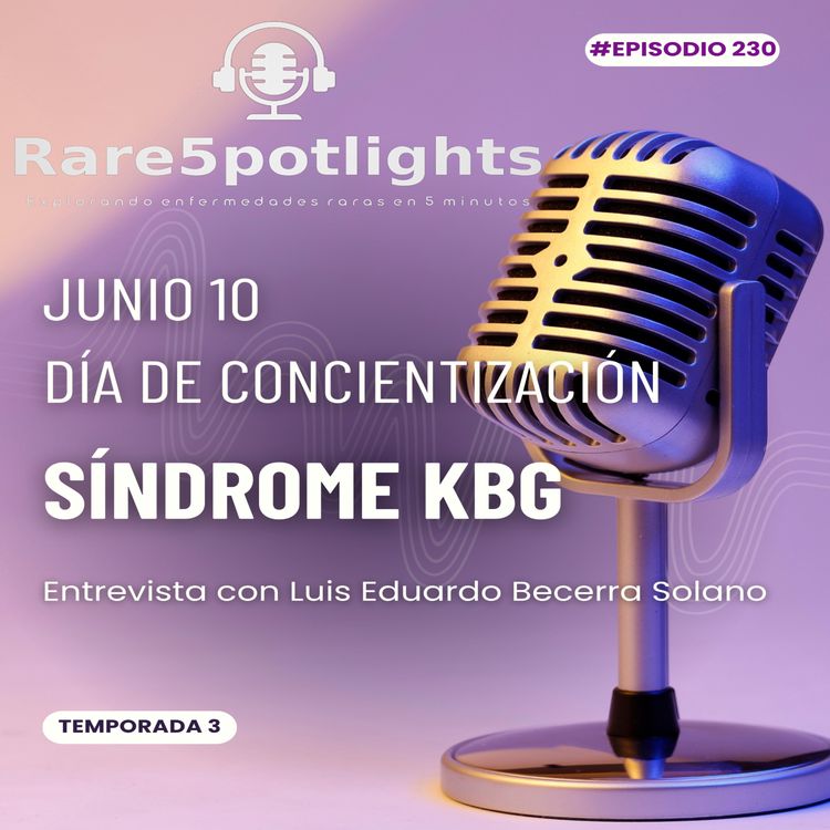cover art for 11 de junio, dia de concientización del síndrome KBG