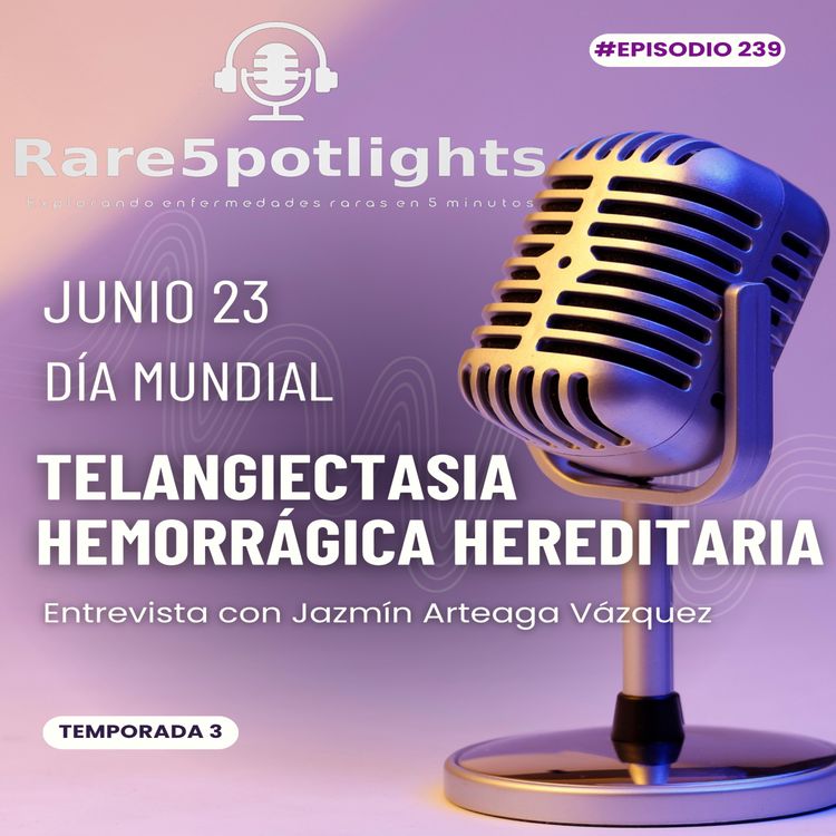 cover art for 23 de junio, día mundial de la telangiectasia hemorrágica