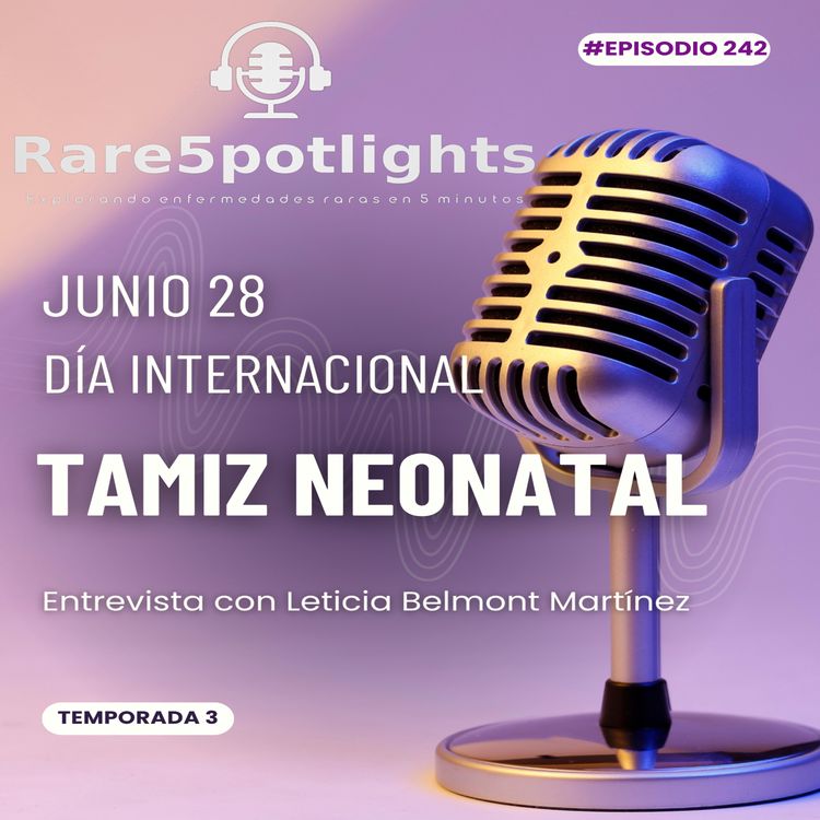 cover art for 28 de junio, dia internacional del tamiz neonatal