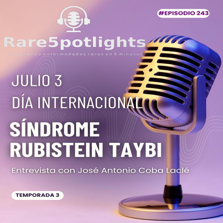 cover art for 3 de julio, día internacional del síndrome Rubistein Taybi