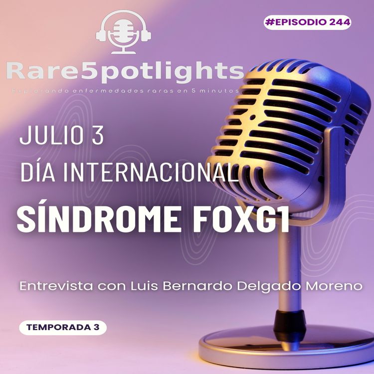 cover art for 3 de julio, día internacional del síndrome asociado a FOXG1