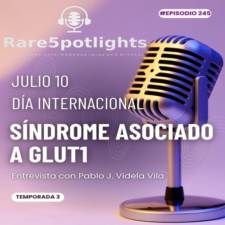cover art for 10 de julio, día internacional del síndrome asociado a GLUT1