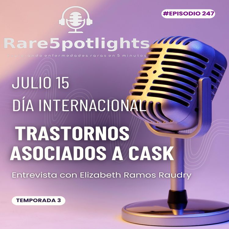 cover art for 15 de julio, día de concientización de los trastornos asociados al gen CASK