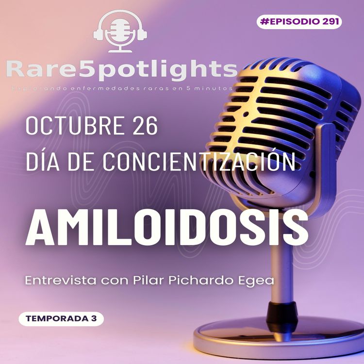 cover art for 26 de octubre, día de concientización de la amiloidosis