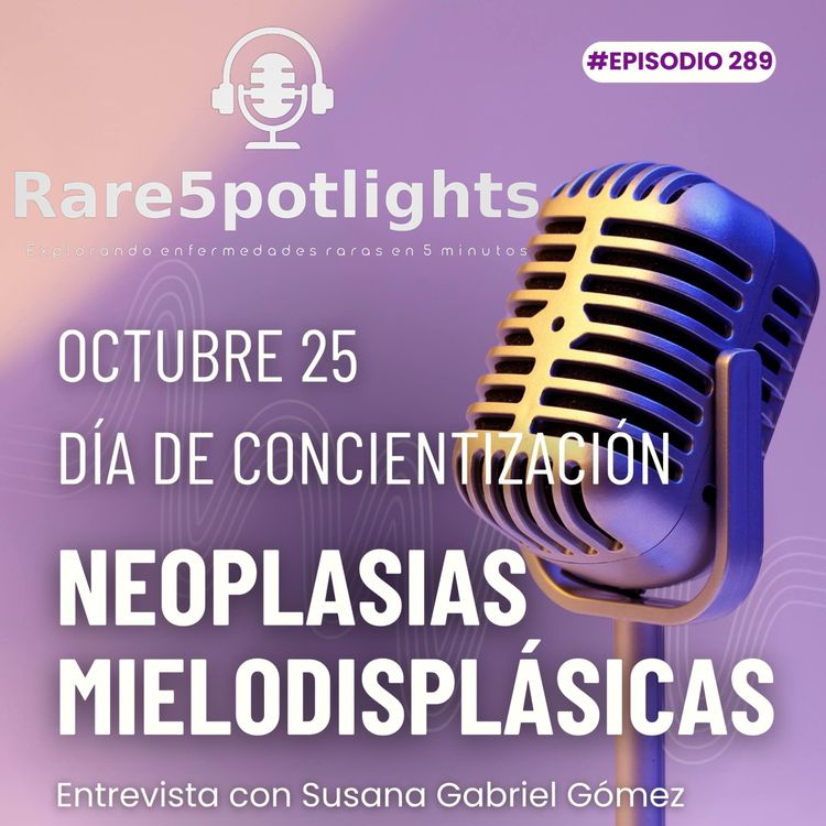 cover art for 25 de octubre, día de concientización de los síndromes mielodisplásicos