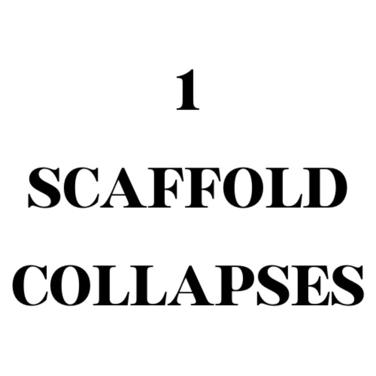 cover art for Scaffold collapses