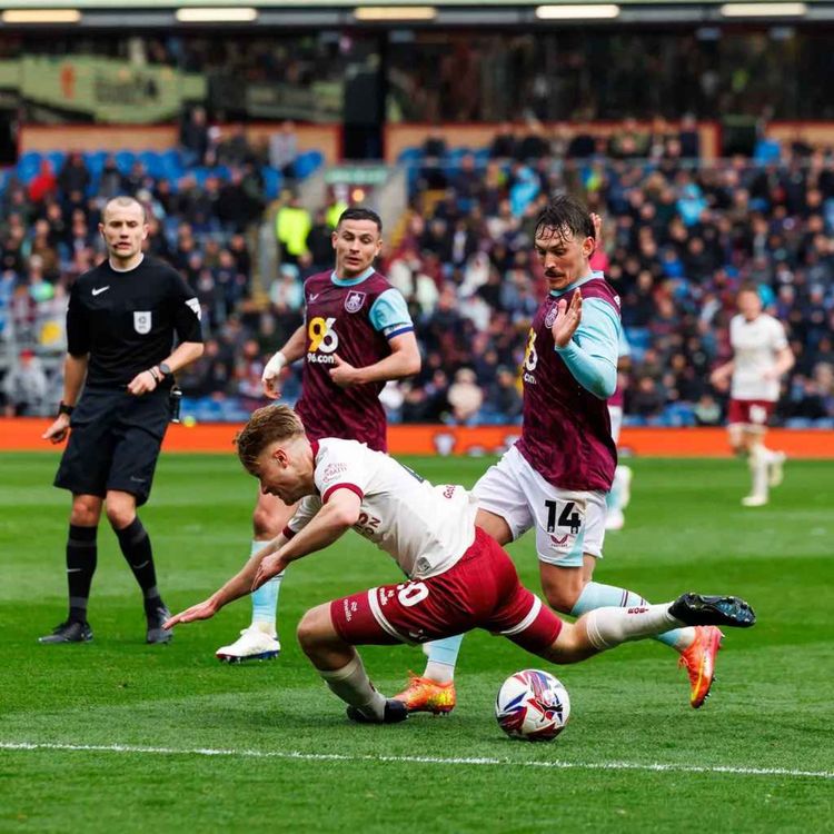 cover art for BURNELY [A] the verdict ..... expected outcome but all round we were a bit flat