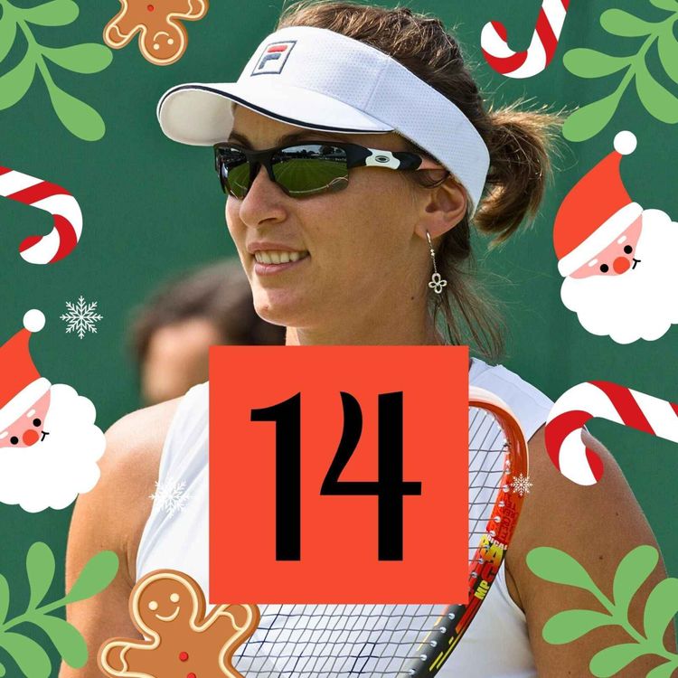 cover art for 24-poengs julekalender. 14: Shvedova tar tennisrommet