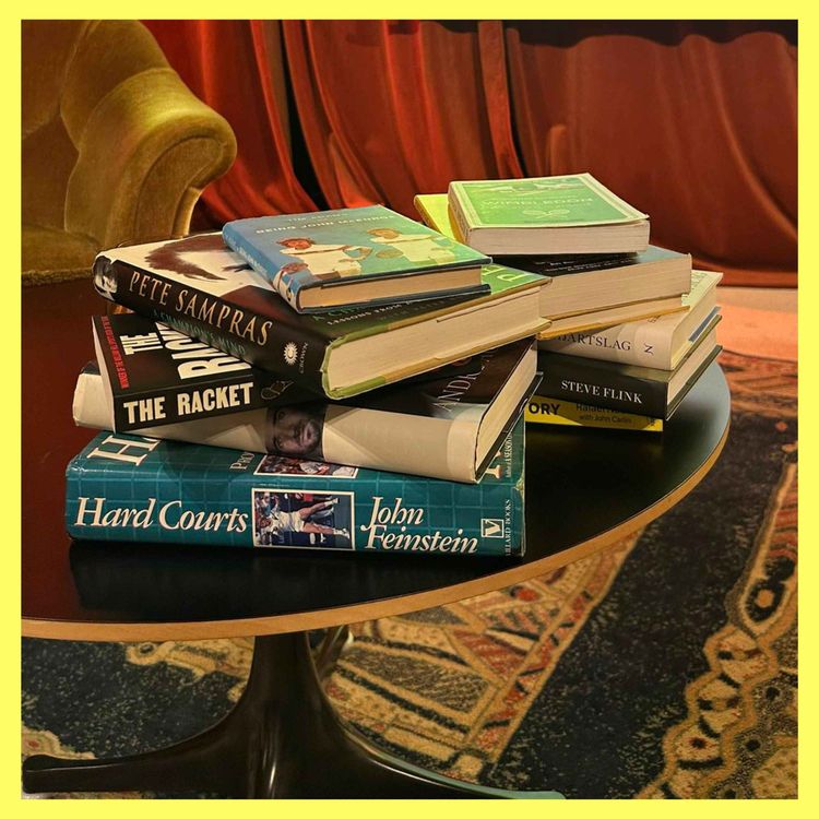 cover art for Tennishistorier LIVE fra Litteraturhuset