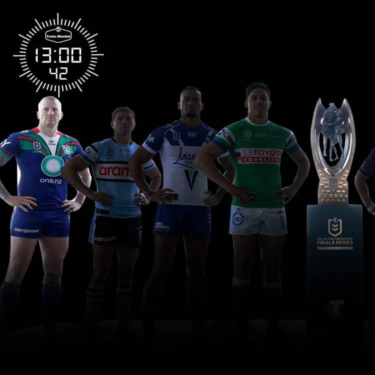 cover art for LE 13 MINUTES NRL FINALS - Warriors vs Panthers