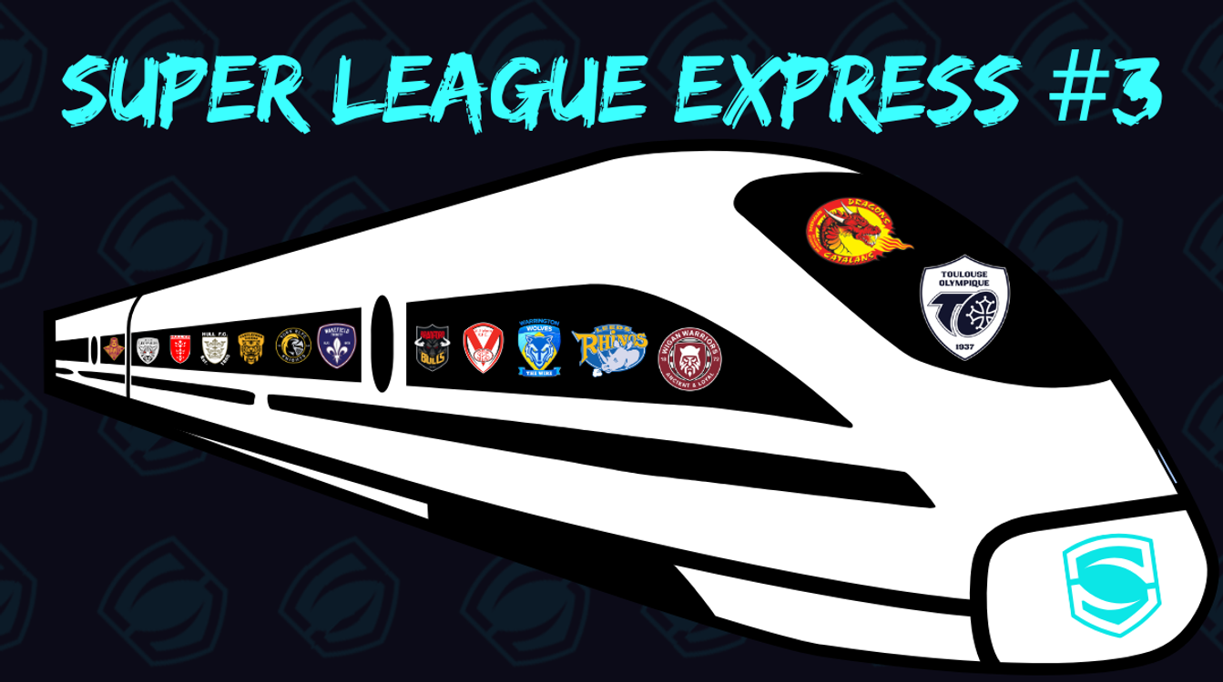 cover art for SUPER LEAGUE EXPRESS #3 - Toulouse et les Dragons reçoivent du lourd
