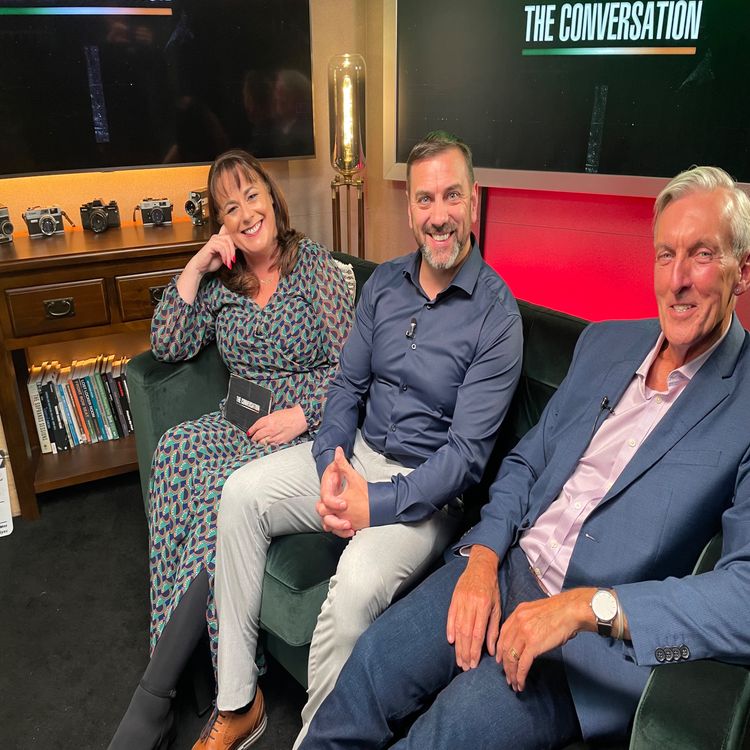 cover art for The Conversation (Episode 13) with former Hunger Striker, Laurence Mckeown