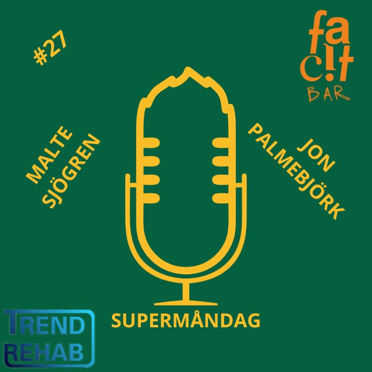 cover art for Supermåndag 27 gäst Malte Sjögren