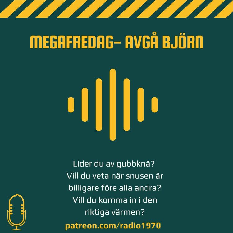 cover art for Megafredag - Avgå Björn